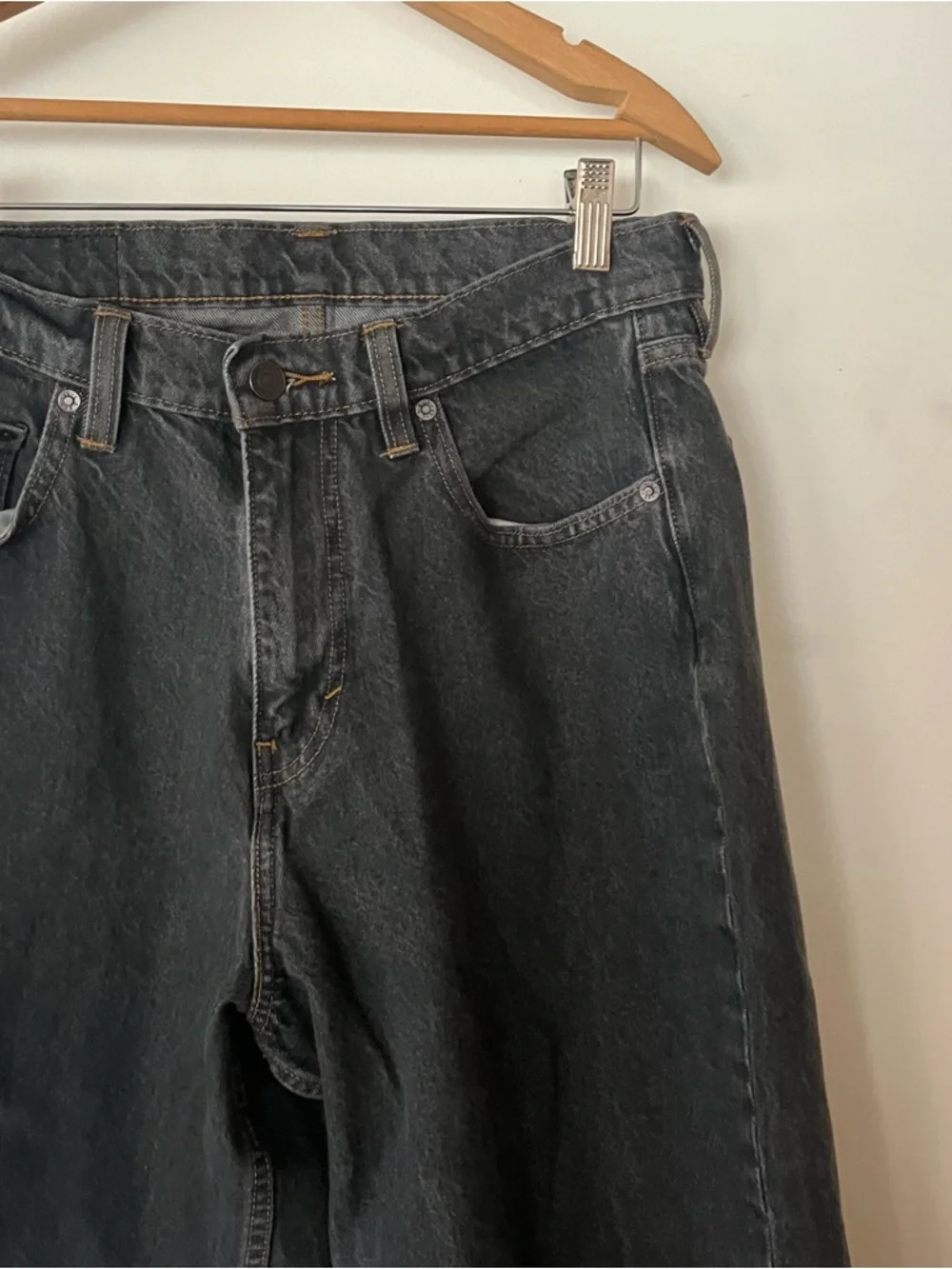Levi's Super Baggy Skater Men's Jeans - Charcoal Black